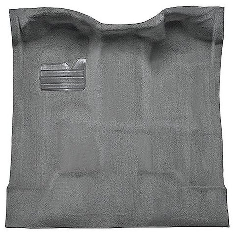 T1204525 1988-02 Chevrolet/GMC Regular Cab Truck; Carpet Set; Complete; Molded; Standard Backing; Cutpile; Medium Gray
