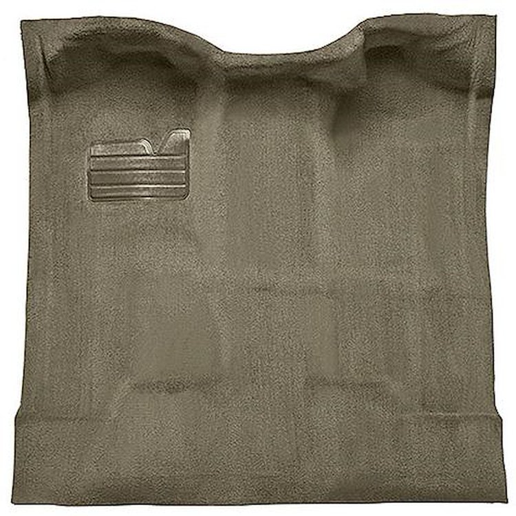 T1204528 1988-02 Chevrolet/GMC Regular Cab Truck; Carpet Set; Complete; Molded; Standard Backing; Cutpile; Medium Beige