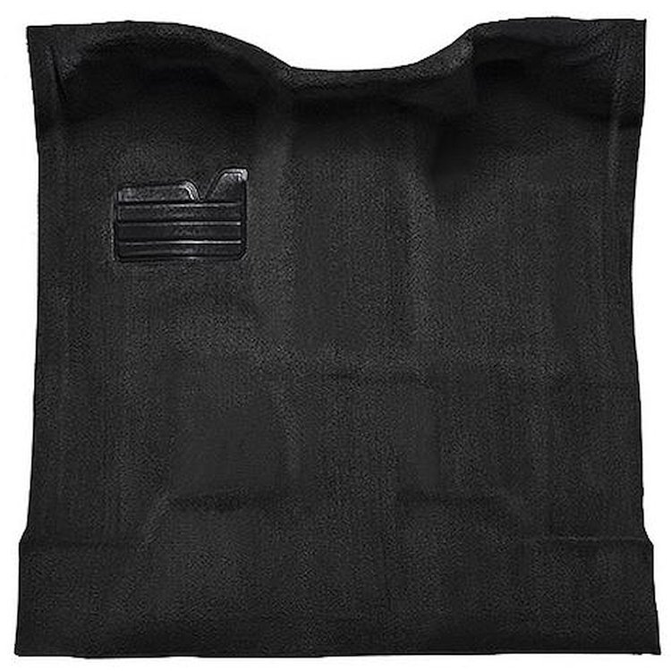 T1204557 1988-02 Chevrolet/GMC Regular Cab Truck; Carpet Set; Complete; Molded; Standard Backing; Cutpile; Charcoal