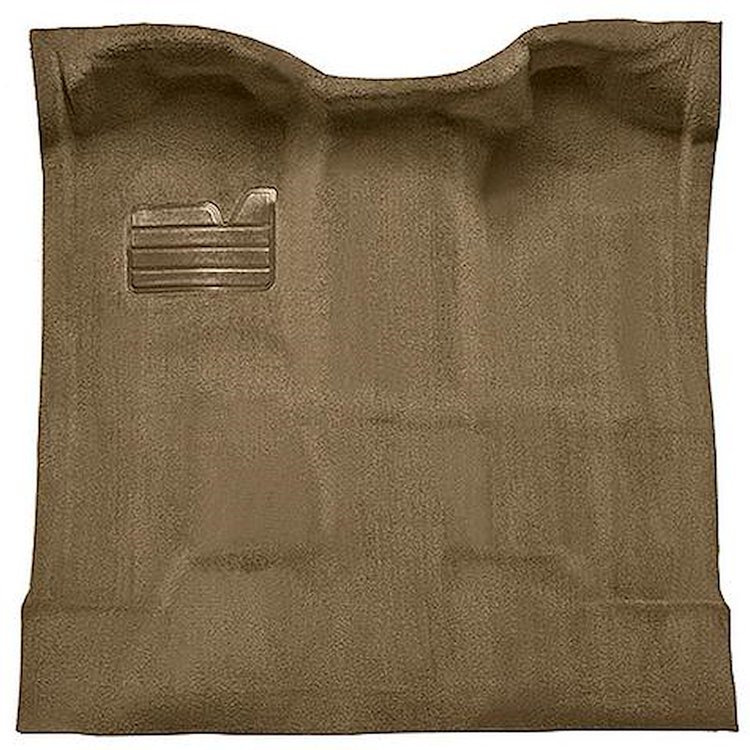 T1204559 1988-02 Chevrolet/GMC Regular Cab Truck; Carpet Set; Complete; Molded; Standard Backing; Cutpile; Cognac