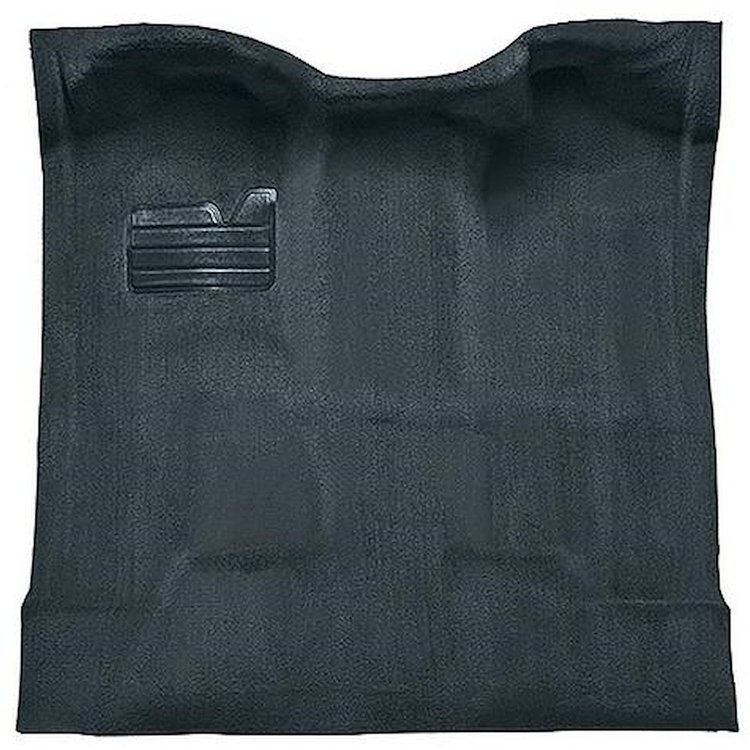 T1204576 1988-02 Chevrolet/GMC Regular Cab Truck; Carpet Set; Complete; Molded; Standard Backing; Cutpile; Blue
