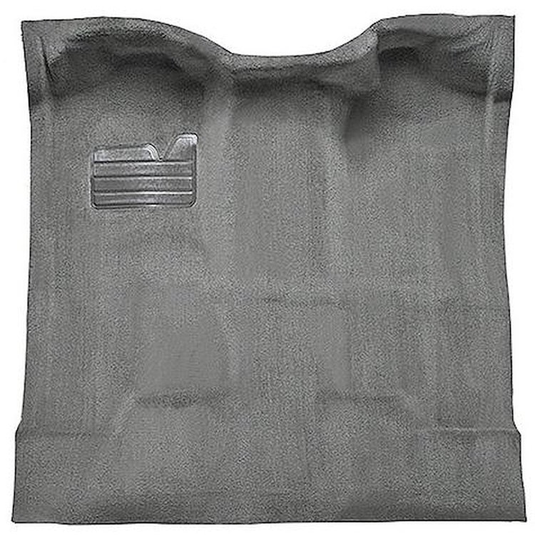T1204583 1988-02 Chevrolet/GMC Regular Cab Truck; Carpet Set; Complete; Molded; Standard Backing; Cutpile; Medium Gray / Pewter