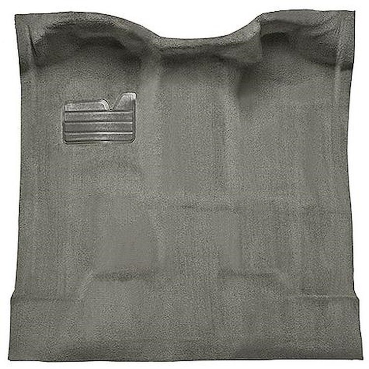 T1204594 1988-02 Chevrolet/GMC Regular Cab Truck; Carpet Set; Complete; Molded; Standard Backing; Cutpile; Med Sand Gray / Neutr