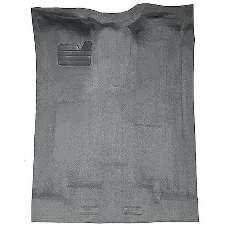 T1204625 1988-02 Chevrolet/GMC Truck; Extra Cab; w/o Rear AC; Carpet Set; Complete; Molded; Standard Backing; Cutpile; Medium Gr