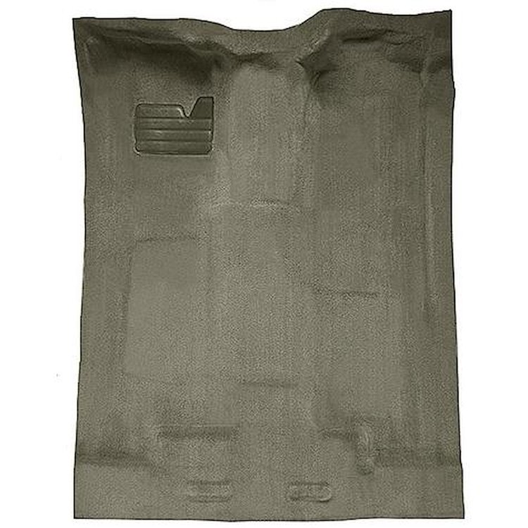 T1204644 1988-02 Chevrolet/GMC Truck; Extra Cab; w/o Rear AC; Carpet Set; Complete; Molded; Standard Backing; Cutpile; Sandalwoo