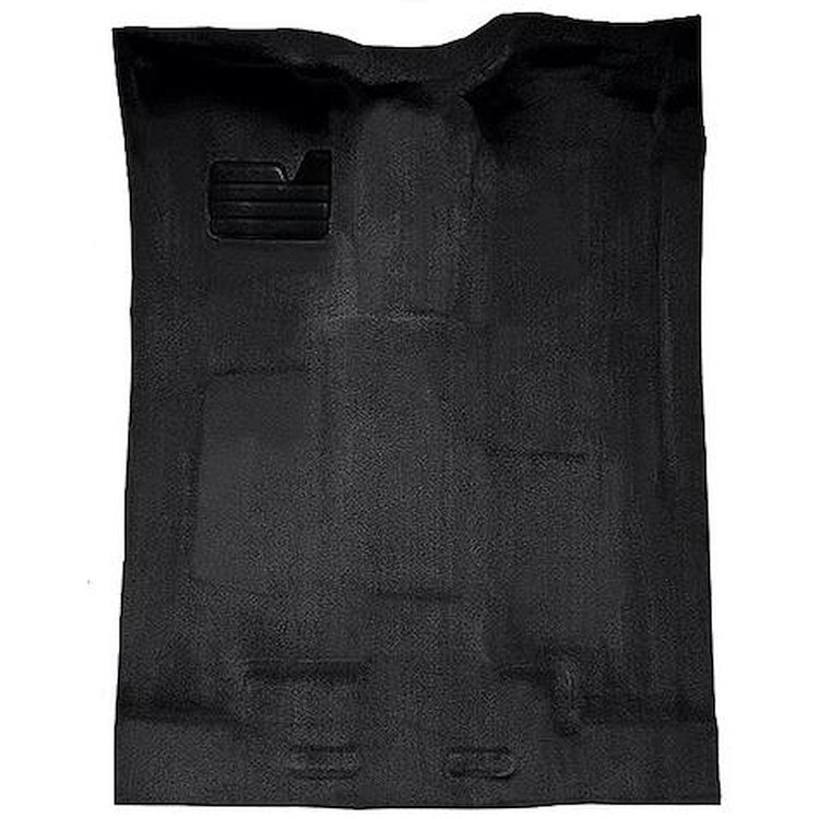 T1204657 1988-02 Chevrolet/GMC Truck; Extra Cab; w/o Rear AC; Carpet Set; Complete; Molded; Standard Backing; Cutpile; Charcoal