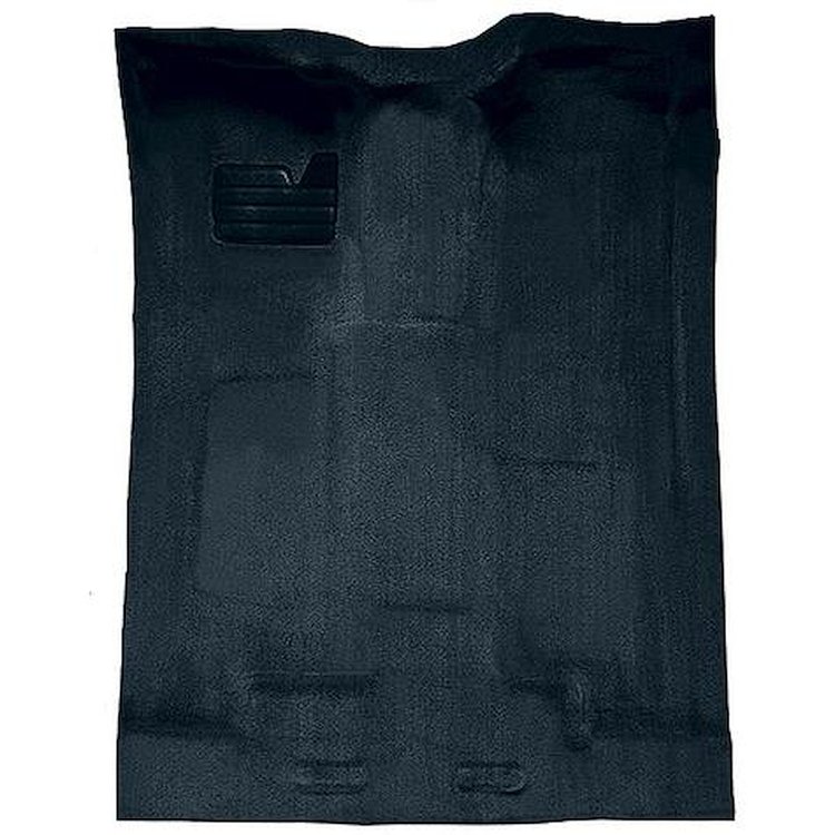 T1204665 1988-02 Chevrolet/GMC Truck; Extra Cab; w/o Rear AC; Carpet Set; Complete; Molded; Standard Backing; Cutpile; Midnight