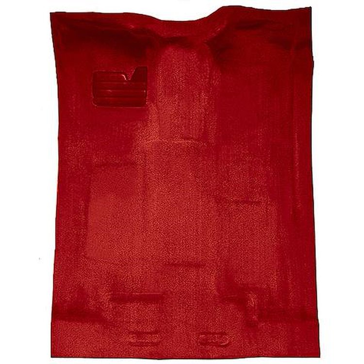 T1204677 1988-02 Chevrolet/GMC Truck; Extra Cab; w/o Rear AC; Carpet Set; Complete; Molded; Standard Backing; Cutpile; Medium Da