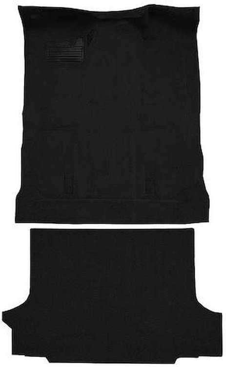 T1205501 1992-99 Blazer/Tahoe/Yukon; Full-Size/2-Door; Carpet Kit; Complete; Molded; Standard Backing; w/o Heat Vents; Cutpile;