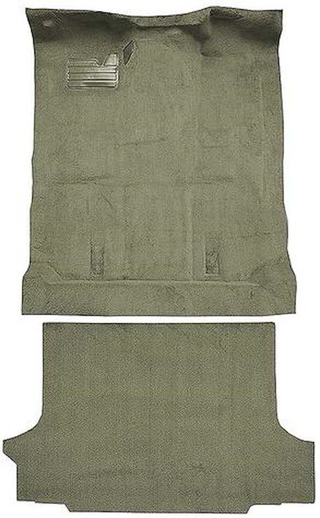 T1205544 1992-99 Blazer/Tahoe/Yukon; Full-Size/2-Door; Carpet Kit; Complete; Molded; Standard Backing; w/o Heat Vents; Cutpile;