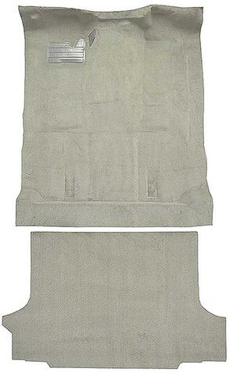T1205593 1992-99 Blazer/Tahoe/Yukon; Full-Size/2-Door; Carpet Kit; Complete; Molded; Standard Backing; w/o Heat Vents; Cutpile; 