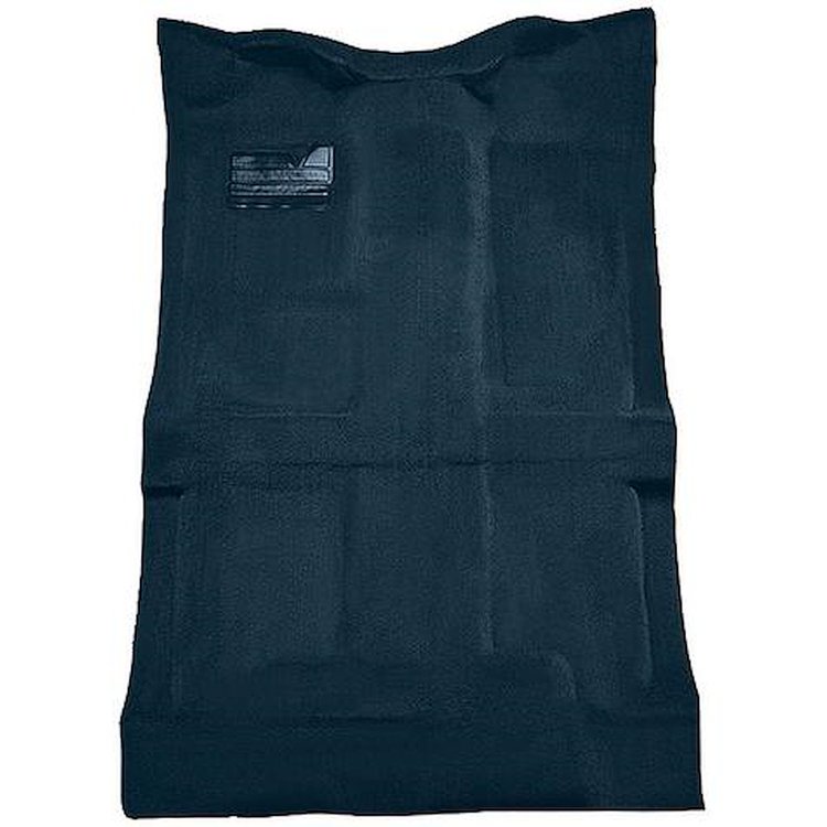 T1205612 1992-02 Chevrolet/GMC Crew Cab Truck; Carpet Set; Complete; Molded; Standard Backing; Cutpile; Dark Blue