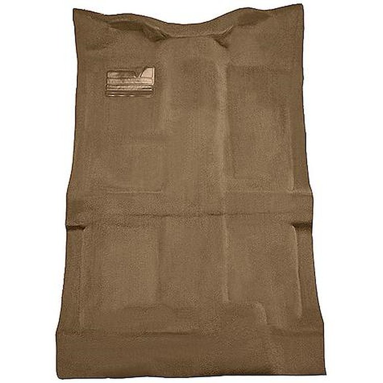 T1205618 1992-02 Chevrolet/GMC Crew Cab Truck; Carpet Set; Complete; Molded; Standard Backing; Cutpile; Saddle