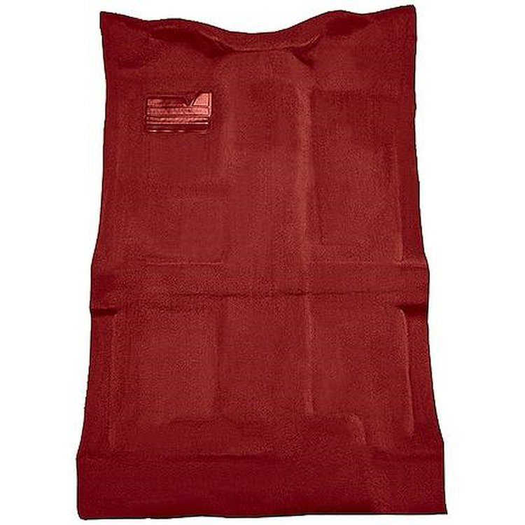 T1205621 1992-02 Chevrolet/GMC Crew Cab Truck; Carpet Set; Complete; Molded; Standard Backing; Cutpile; Oxblood