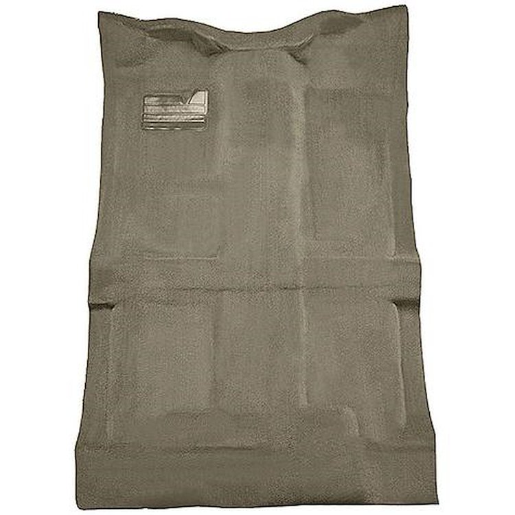 T1205628 1992-02 Chevrolet/GMC Crew Cab Truck; Carpet Set; Complete; Molded; Standard Backing; Cutpile; Medium Beige