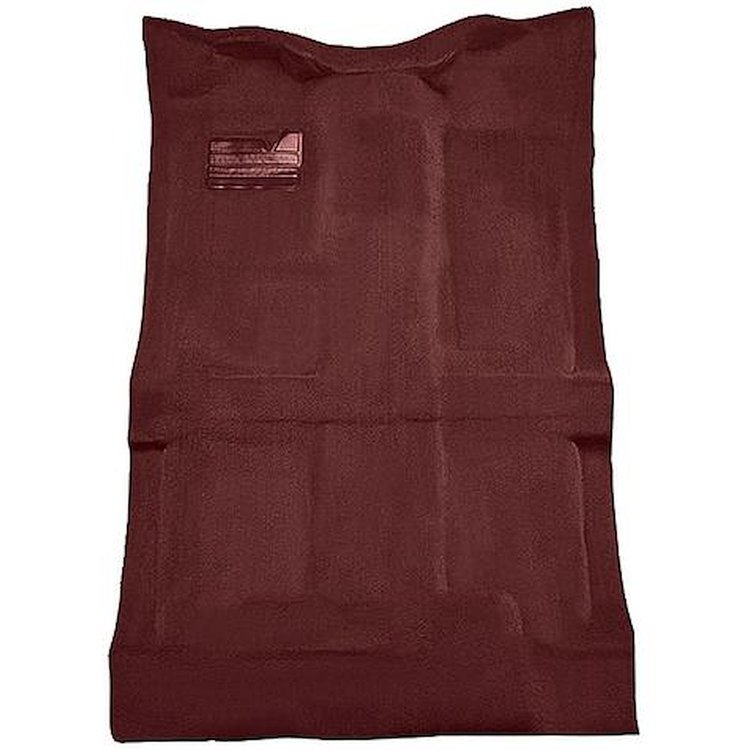 T1205675 1992-02 Chevrolet/GMC Crew Cab Truck; Carpet Set; Complete; Molded; Standard Backing; Cutpile; Claret / Oxblood