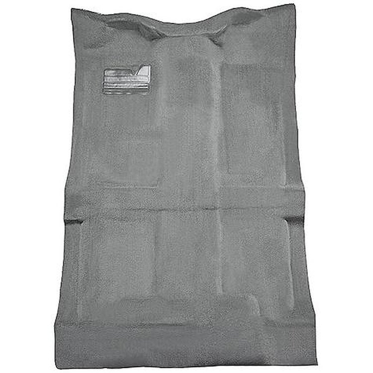T1205683 1992-02 Chevrolet/GMC Crew Cab Truck; Carpet Set; Complete; Molded; Standard Backing; Cutpile; Medium Gray / Pewter