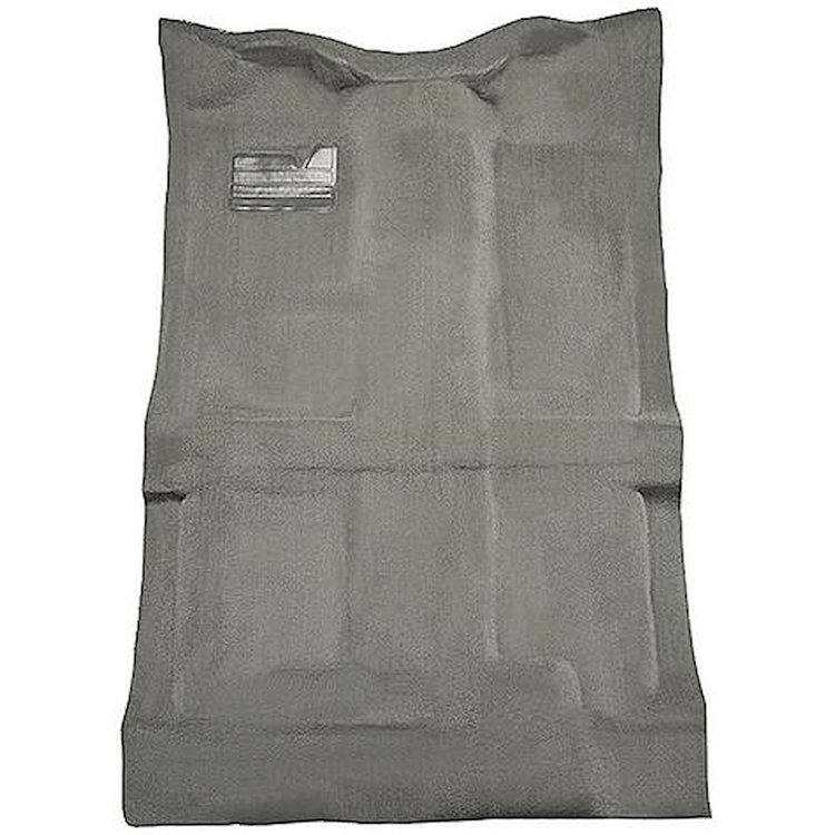 T1205694 1992-02 Chevrolet/GMC Crew Cab Truck; Carpet Set; Complete; Molded; Standard Backing; Cutpile; Med Sand Gray / Neutral