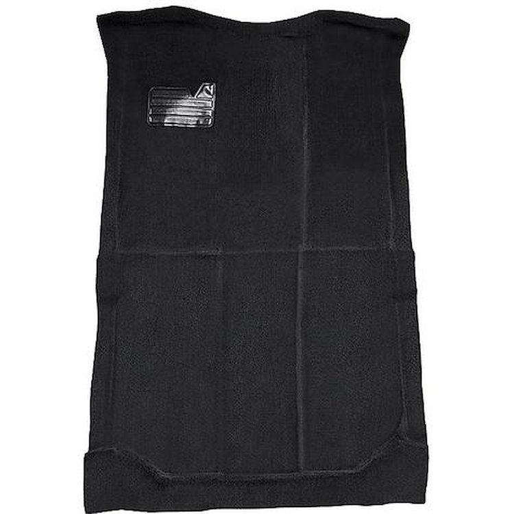 T1205701 1992-99 Chevrolet/GMC Suburban; Carpet Kit; Passenger Area; Die-Cut; Cut Pile; w/o Heat Vents; Standard Backing; Black