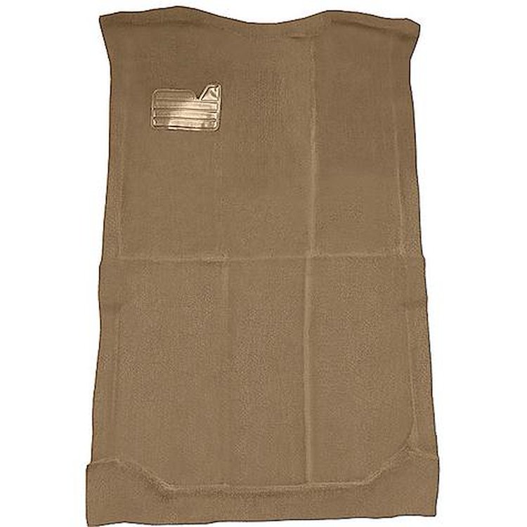 T1205718 1992-99 Chevrolet/GMC Suburban; Carpet Kit; Passenger Area; Die-Cut; Cut Pile; w/o Heat Vents; Standard Backing; Saddle