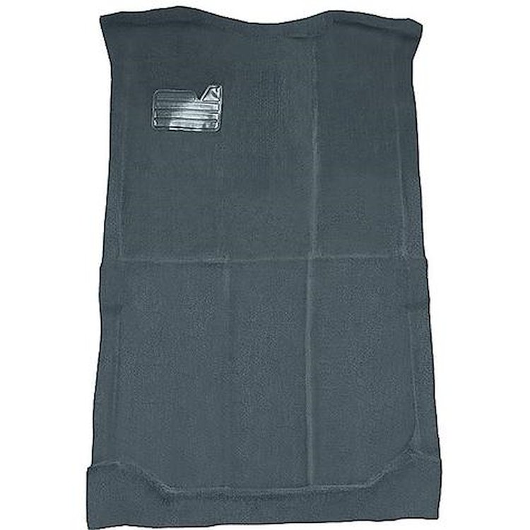 T1205776 1992-99 Chevrolet/GMC Suburban; Carpet Kit; Passenger Area; Die-Cut; Cut Pile; w/o Heat Vents; Standard Backing; Blue