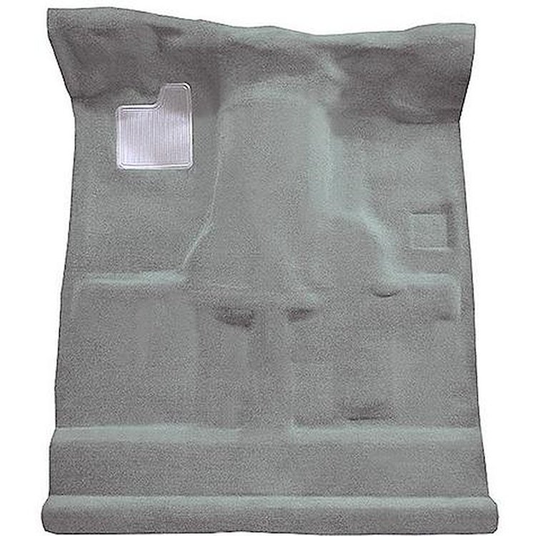 T1206583 1994-04 S10/Sonoma Truck; Regular Cab; Carpet Set; Complete; Molded; Standard Backing; Cutpile; Medium Gray / Pewter