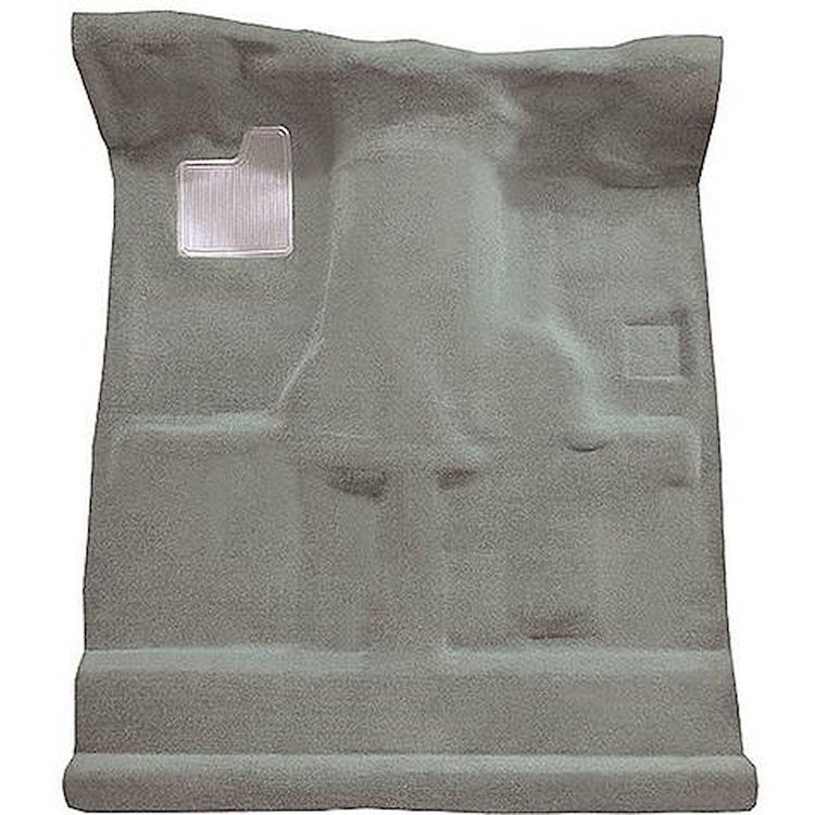 T1206594 1994-04 S10/Sonoma Truck; Regular Cab; Carpet Set; Complete; Molded; Standard Backing; Cutpile; Med Sand Gray / Neutral