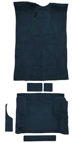 T1207066 1995-05 Blazer/Jimmy; Mid-Size/4-Door; Carpet Kit; Passenger and Cargo Area; Molded; Cut Pile; Standard Backing; Dark B