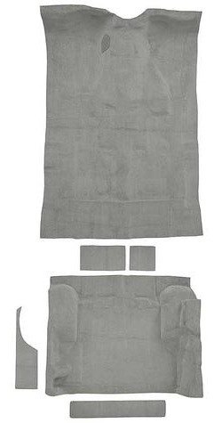 T1207083 1995-05 Blazer/Jimmy; Mid-Size/4-Door; Carpet Kit; Passenger and Cargo Area; Molded; Cut Pile; Standard Backing; Medium