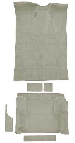 T1207093 1995-05 Blazer/Jimmy; Mid-Size/4-Door; Carpet Kit; Passenger and Cargo Area; Molded; Cut Pile; Standard Backing; Antelo