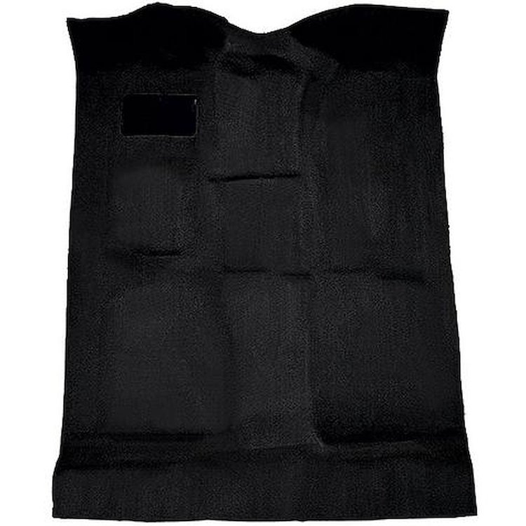 T1221501 1999-07 Silverado/Sierra Truck; Extra Cab 3/4-Door; Carpet Kit; Complete; Molded; Standard Backing; Cutpile; Black