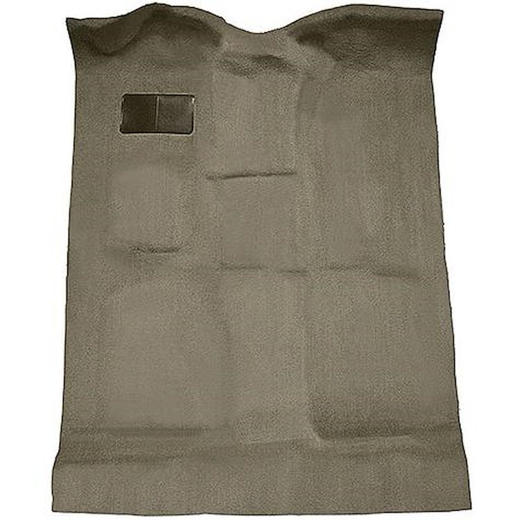T1221528 1999-07 Silverado/Sierra Truck; Extra Cab 3/4-Door; Carpet Kit; Complete; Molded; Standard Backing; Cutpile; Medium Bei