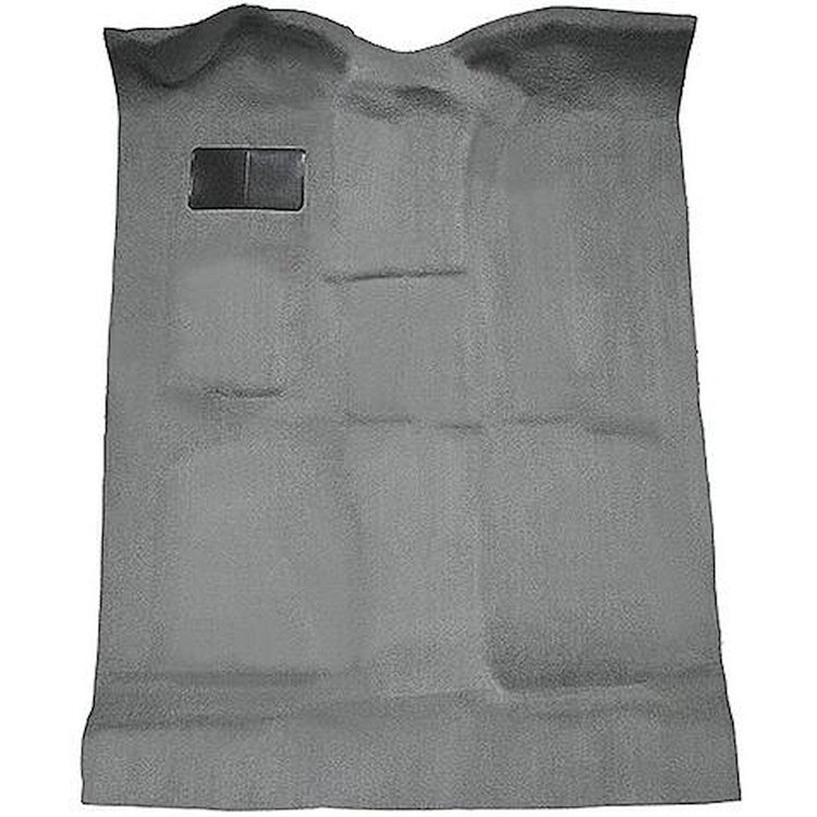 T1221583 1999-07 Silverado/Sierra Truck; Extra Cab 3/4-Door; Carpet Kit; Complete; Molded; Standard Backing; Cutpile; Medium Gra
