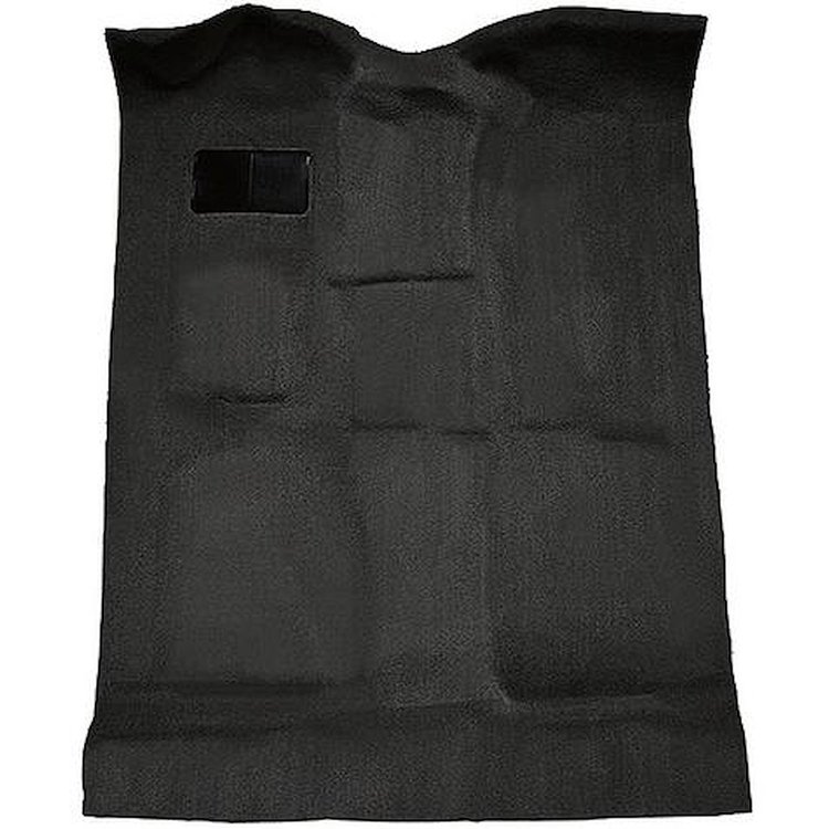 T1221596 1999-07 Silverado/Sierra Truck; Extra Cab 3/4-Door; Carpet Kit; Complete; Molded; Standard Backing; Cutpile; Ebony