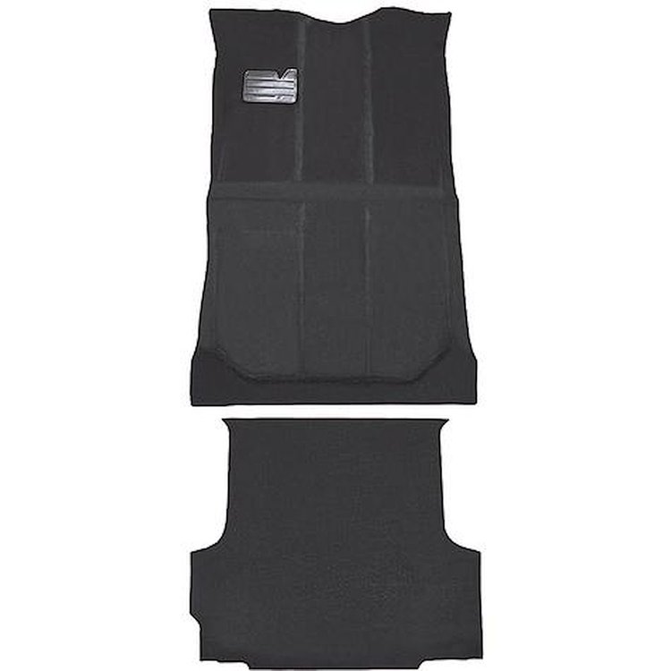 T1225301 1992-99 Chevrolet/GMC Suburban; Carpet Kit; Passenger and Cargo Area; Die-Cut; Cut Pile; w/ Heat Vents; Standard Backin