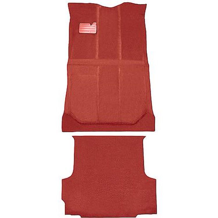 T1225302 1992-99 Chevrolet/GMC Suburban; Carpet Kit; Passenger and Cargo Area; Die-Cut; Cut Pile; w/ Heat Vents; Standard Backin