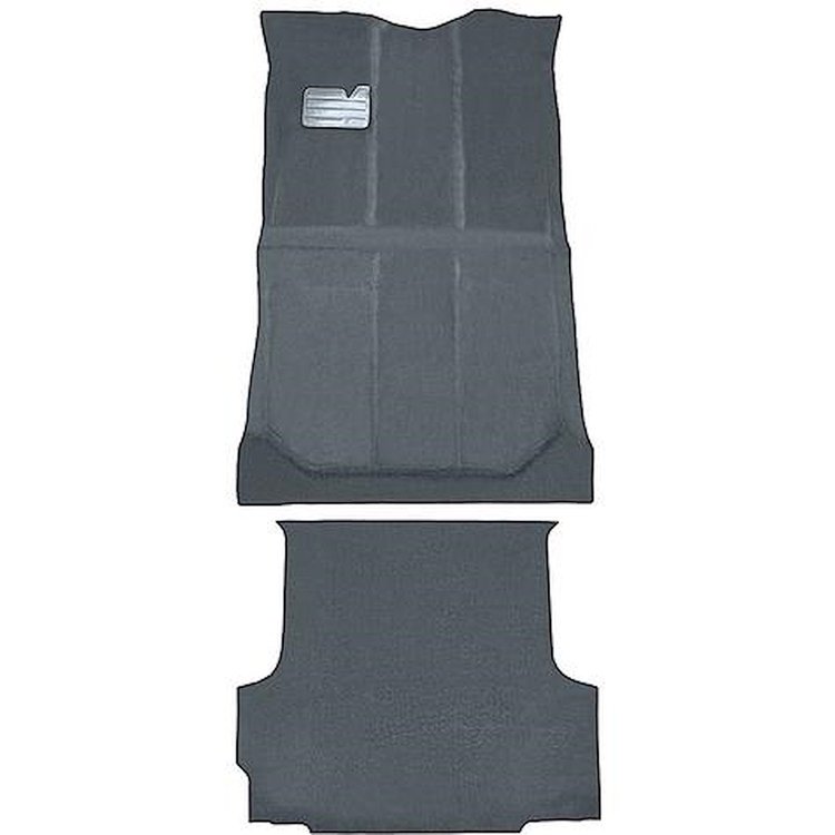 T1225376 1992-99 Chevrolet/GMC Suburban; Carpet Kit; Passenger and Cargo Area; Die-Cut; Cut Pile; w/ Heat Vents; Standard Backin