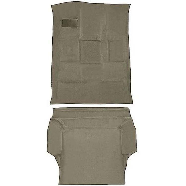 T1225828 2000-06 Tahoe/Yukon; Full-Size/4-Door; Carpet Kit; Passenger and Cargo Area; Molded; Standard Backing; Cutpile; Medium