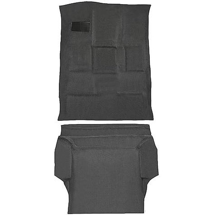 T1225833 2000-06 Tahoe/Yukon; Full-Size/4-Door; Carpet Kit; Passenger and Cargo Area; Molded; Standard Backing; Cutpile; Graphit