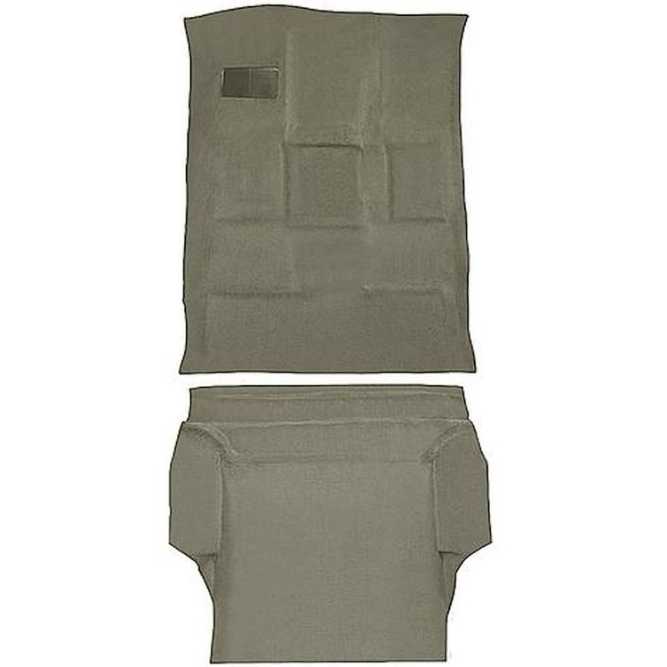 T1225844 2000-06 Tahoe/Yukon; Full-Size/4-Door; Carpet Kit; Passenger and Cargo Area; Molded; Standard Backing; Cutpile; Sandalw