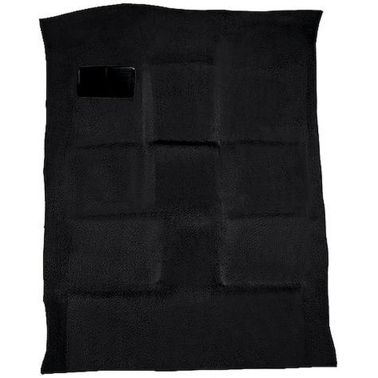 T1225901 2000-06 Tahoe/Yukon; Full-Size/4-Door; Carpet Kit; Passenger Area; Molded; Standard Backing; Cutpile; Black