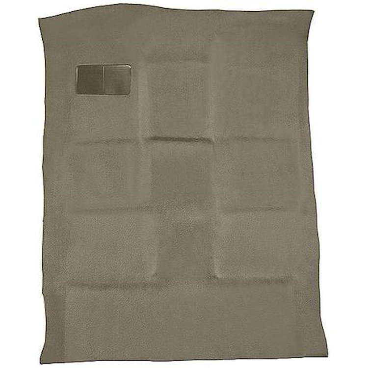 T1225928 2000-06 Tahoe/Yukon; Full-Size/4-Door; Carpet Kit; Passenger Area; Molded; Standard Backing; Cutpile; Medium Beige