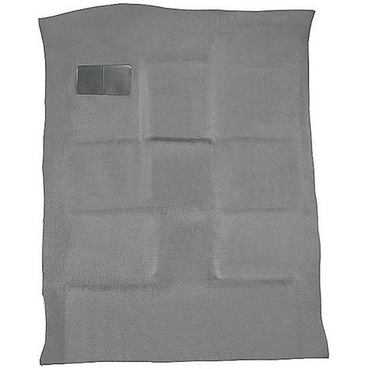 T1225983 2000-06 Tahoe/Yukon; Full-Size/4-Door; Carpet Kit; Passenger Area; Molded; Standard Backing; Cutpile; Medium Gray / Pew