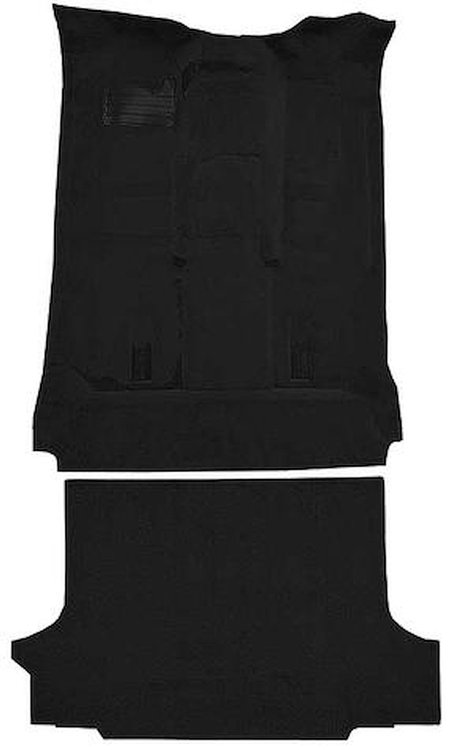 T1227801 1992-99 Blazer/Tahoe/Yukon; Full-Size/2-Door; Carpet Kit; Complete; Molded; Standard Backing; w/ Heat Vents; Cutpile; B