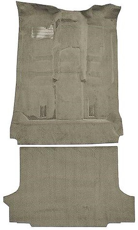 T1227827 1992-99 Blazer/Tahoe/Yukon; Full-Size/2-Door; Carpet Kit; Complete; Molded; Standard Backing; w/ Heat Vents; Cutpile; G
