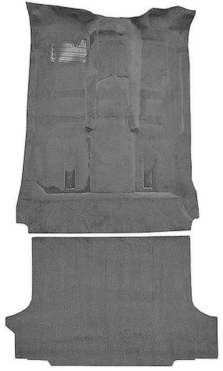 T1227847 1992-99 Blazer/Tahoe/Yukon; Full-Size/2-Door; Carpet Kit; Complete; Molded; Standard Backing; w/ Heat Vents; Cutpile; D