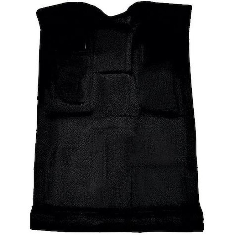 T1229501 1999-07 Silverado/Sierra/Avalanche Truck; Crew Cab; Carpet Kit; Complete; Molded; Standard Backing; Cutpile; Black