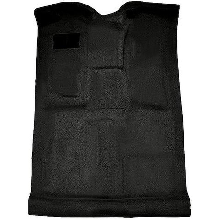 T1229596 1999-07 Silverado/Sierra/Avalanche Truck; Crew Cab; Carpet Kit; Complete; Molded; Standard Backing; Cutpile; Ebony