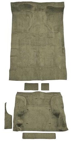 T1244628 1995-05 Blazer/Jimmy; Mid-Size/2-Door; Carpet Kit; Complete; Molded; Standard Backing; Cutpile; Medium Beige