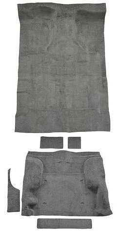 T1244647 1995-05 Blazer/Jimmy; Mid-Size/2-Door; Carpet Kit; Complete; Molded; Standard Backing; Cutpile; Dark Gray